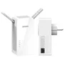 PLC/POWERLINE CON REPETIDOR WiFi D-LINK W611AV AV1000 - 1000MBPS - WiFi AC 1200 MBPS - PLUG AND PLAY - PACK 2 UDS